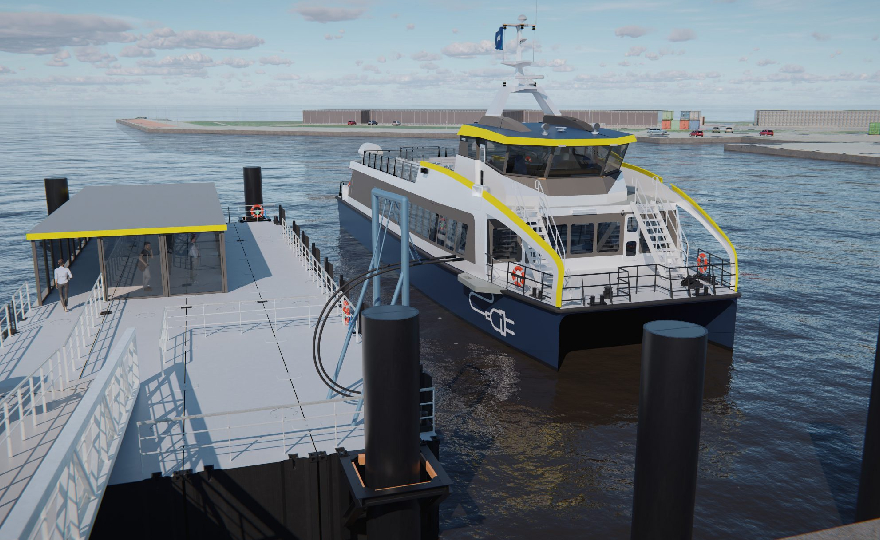 Octopus High Energy battery system on board E-Cat for AG Reederei Norden-Frisia